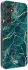 HappyCase Samsung Galaxy A35 Hoesje Flexibel TPU Aqua Marmer Print afbeelding 2