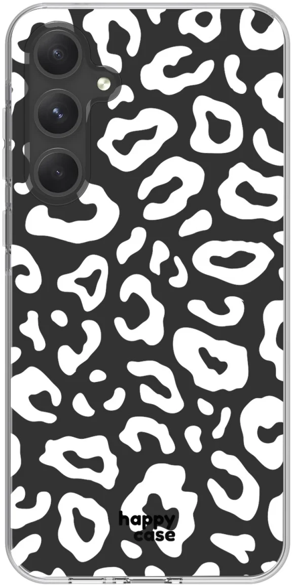 HappyCase Samsung Galaxy A35 Hoesje Flexibel TPU Luipaard Print afbeelding 1