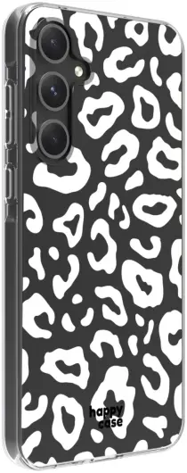 HappyCase Samsung Galaxy A35 Hoesje Flexibel TPU Luipaard Print afbeelding 2