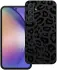 HappyCase Samsung  Galaxy A35 Hoesje Flexibel TPU Luipaard Zwart Print afbeelding 4
