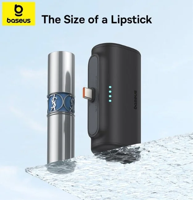 Baseus (20W) Power Delivery Mini Powerbank met USB-C Connector 5.000 mAh Zwart afbeelding 7