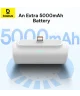 Baseus (20W) Power Delivery Mini Powerbank met USB-C Connector 5.000 mAh Wit