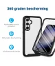 Samsung Galaxy A35 Hoesje Full Protect 360° Cover Hybride Zwart