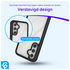 Samsung Galaxy A55 Hoesje Full Protect 360° Cover Hybride Blauw afbeelding 4