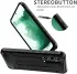 Samsung Galaxy A55 Hoesje Shock Proof Hybride Back Cover Zwart afbeelding 6