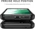 Samsung Galaxy A55 Hoesje Shock Proof Hybride Back Cover Zwart afbeelding 8