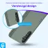 Samsung Galaxy A55 Hoesje met Slider Kaarthouder Back Cover Groen afbeelding 2