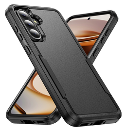 Samsung Galaxy A35 Hoesje Schokbestendige Hardcase Back Cover Zwart afbeelding