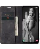 CaseMe 013 Samsung Galaxy A55 Hoesje Book Case met Standaard Zwart
