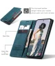CaseMe 013 Samsung Galaxy A55 Hoesje Book Case met Standaard Blauw