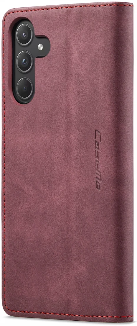 CaseMe 013 Samsung Galaxy A55 Hoesje Book Case met Standaard Rood afbeelding 8