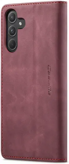 CaseMe 013 Samsung Galaxy A55 Hoesje Book Case met Standaard Rood afbeelding 8