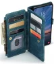 CaseMe C30 Samsung Galaxy A55 Hoesje Pasjeshouder Book Case Blauw