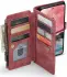 CaseMe C30 Samsung Galaxy A55 Hoesje Pasjeshouder Book Case Rood afbeelding 5
