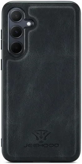 CaseMe JH-01 Samsung Galaxy A35 Hoesje Magnetische Kaarthouder Zwart afbeelding 11