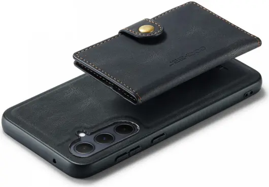 CaseMe JH-01 Samsung Galaxy A35 Hoesje Magnetische Kaarthouder Zwart afbeelding 13