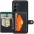 CaseMe JH-01 Samsung Galaxy A35 Hoesje Magnetische Kaarthouder Zwart afbeelding 2