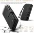 CaseMe C30 Samsung Galaxy A35 Hoesje Pasjeshouder Book Case Zwart afbeelding 4