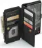 CaseMe C30 Samsung Galaxy A35 Hoesje Pasjeshouder Book Case Zwart afbeelding 5