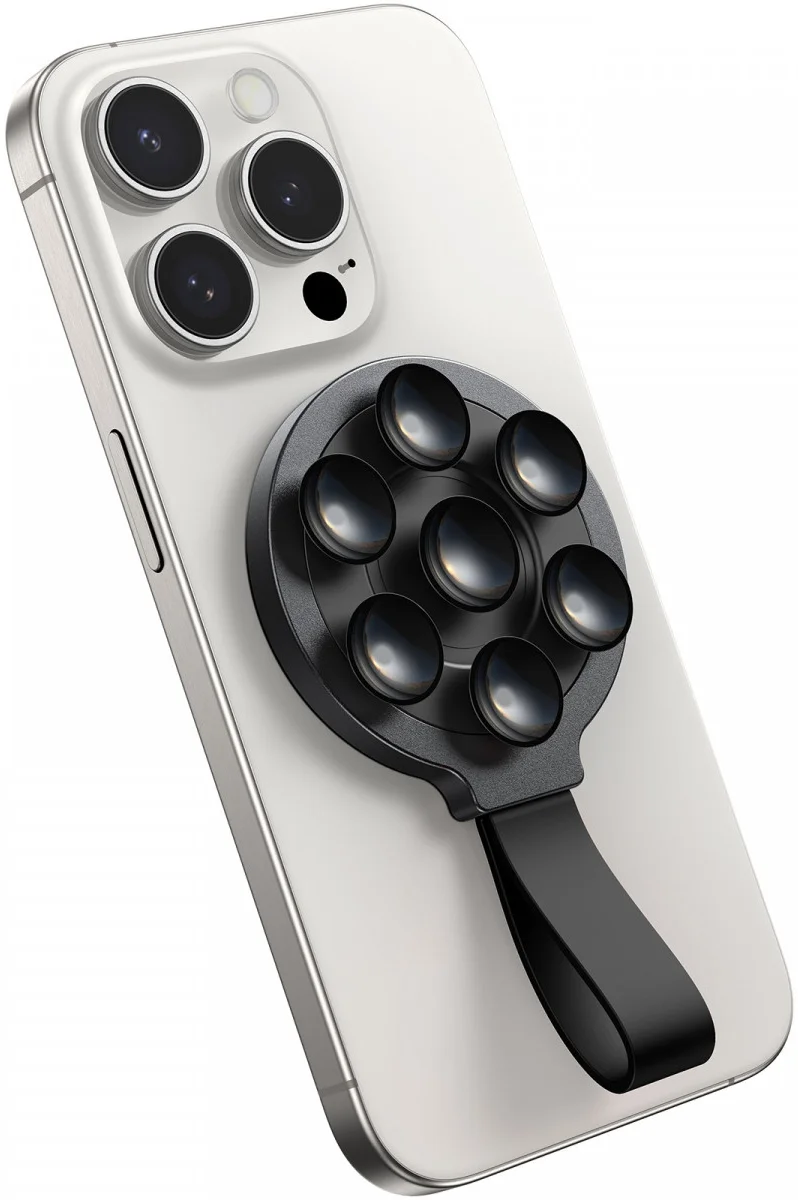 SBG MagSafe Zelfklevende Zuignap Telefoonhouder Zwart afbeelding 1