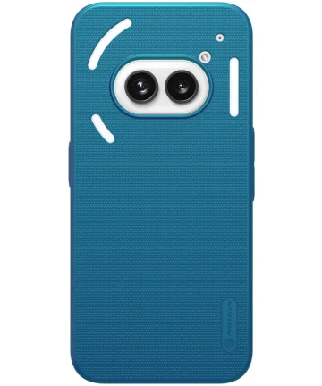 Nillkin Super Frosted Shield Nothing Phone (2a) Hoesje Blauw Hoesjes