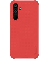 Nillkin Super Frosted Shield Samsung Galaxy A55 Hoesje Back Cover Rood