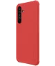 Nillkin Super Frosted Shield Samsung Galaxy A55 Hoesje Back Cover Rood