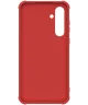 Nillkin Super Frosted Shield Samsung Galaxy A55 Hoesje Back Cover Rood