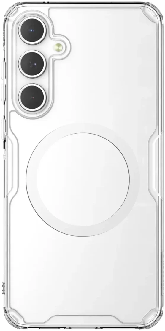 Nillkin Nature Pro Samsung Galaxy A55 Hoesje MagSafe Back Cover Wit afbeelding 1