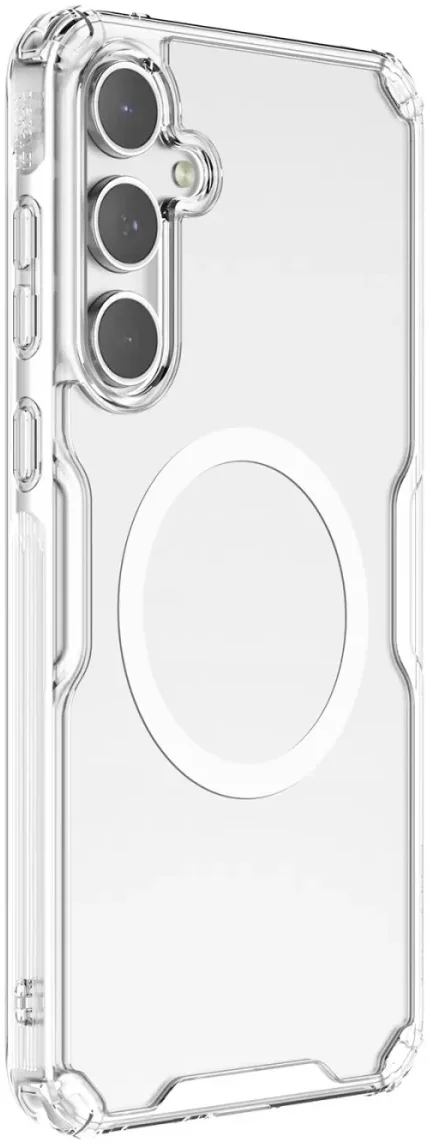 Nillkin Nature Pro Samsung Galaxy A55 Hoesje MagSafe Back Cover Wit afbeelding 2