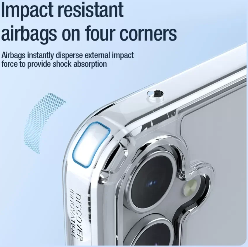 Nillkin Nature Pro Samsung Galaxy A55 Hoesje MagSafe Back Cover Wit afbeelding 3