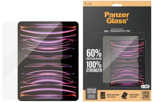 PanzerGlass Ultra-Wide iPad Air 13 (24/25) / Pro 13 (2024) Screen Protector afbeelding 1