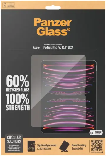 PanzerGlass Ultra-Wide iPad Air 13 (24/25) / Pro 13 (2024) Screen Protector afbeelding 3