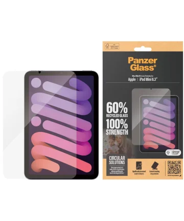 PanzerGlass Ultra-Wide iPad Mini 6 Screen Protector Tempered Glass Screen Protectors