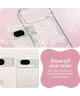 Spigen Cyrill Cecile Google Pixel 8a Hoesje Back Cover White Daisy