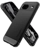 Spigen Rugged Armor Google Pixel 8a Hoesje Back Cover Zwart