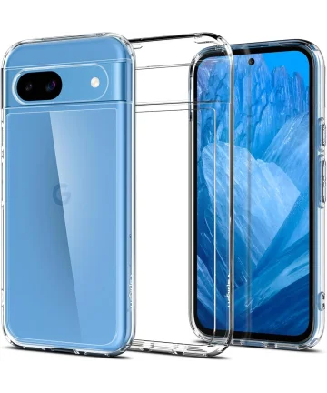 Spigen Ultra Hybrid Google Pixel 8a Hoesje Back Cover Transparant Hoesjes