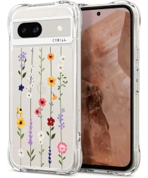 Spigen Cyrill Cecile Google Pixel 8a Hoesje Back Cover Flower Garden