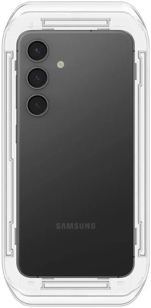 Spigen EZ Fit GLAS.tR Samsung Galaxy S24 Privacy Glass 2-Pack afbeelding 8