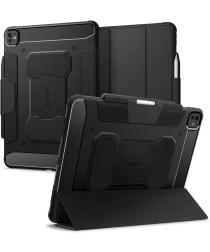 Spigen Rugged Armor Pro Apple iPad Pro 13 (2024) Hoes Zwart