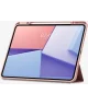 Spigen Urban Fit Apple iPad Pro 13 (2024) Hoes Book Case Roze