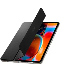 Spigen Smart Fold Apple iPad Pro 13 (2024) Hoes Book Case Tri-Fold Zwart afbeelding