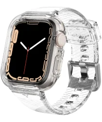 Spigen Liquid Crystal Pro Apple Watch 41MM/40MM Hoesje en Bandje Transparant