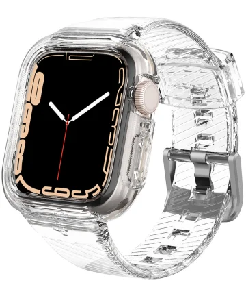 Spigen Liquid Crystal Pro Apple Watch 41MM/40MM Hoesje en Bandje Transparant Cases