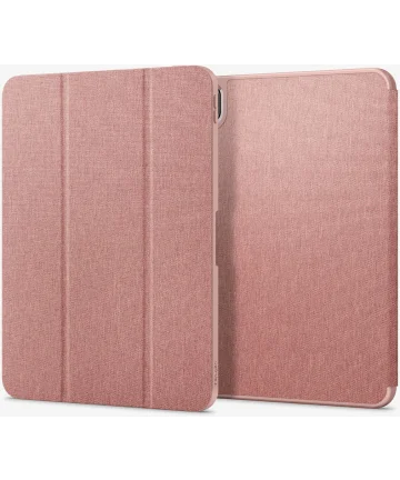 Spigen Urban Fit Apple iPad Pro 11 (2024) Hoes Book Case Roze Hoesjes