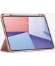 Spigen Urban Fit Apple iPad Pro 11 (2024) Hoes Book Case Roze