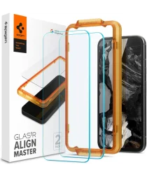 Spigen AlignMaster Google Pixel 8A Screen Protector Tempered Glass (2-Pack)