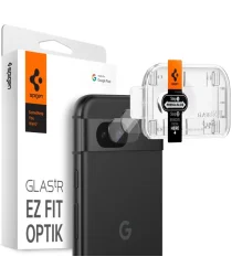 Spigen EZ Fit Optik Pro Google Pixel 8A Camera Lens Protector Zwart (2-Pack)