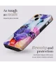 MIO MagSafe Apple iPhone 12 / 12 Pro Hoesje Hard Shell Flowers