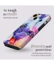 MIO MagSafe Apple iPhone 13 Pro Hoesje Hard Shell Cover Flowers